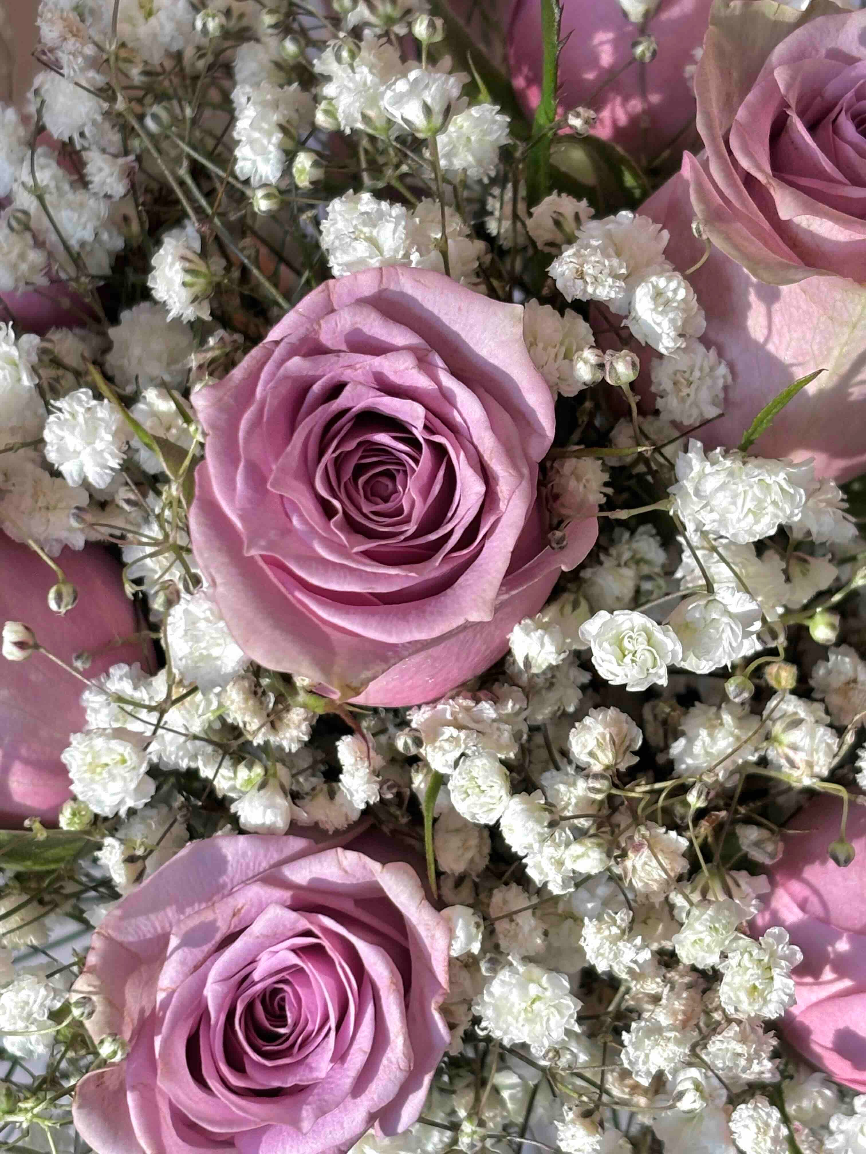 Baby Breath Bouquet Bridesmaid