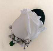 Rose & Baby's Breath Buttonhole