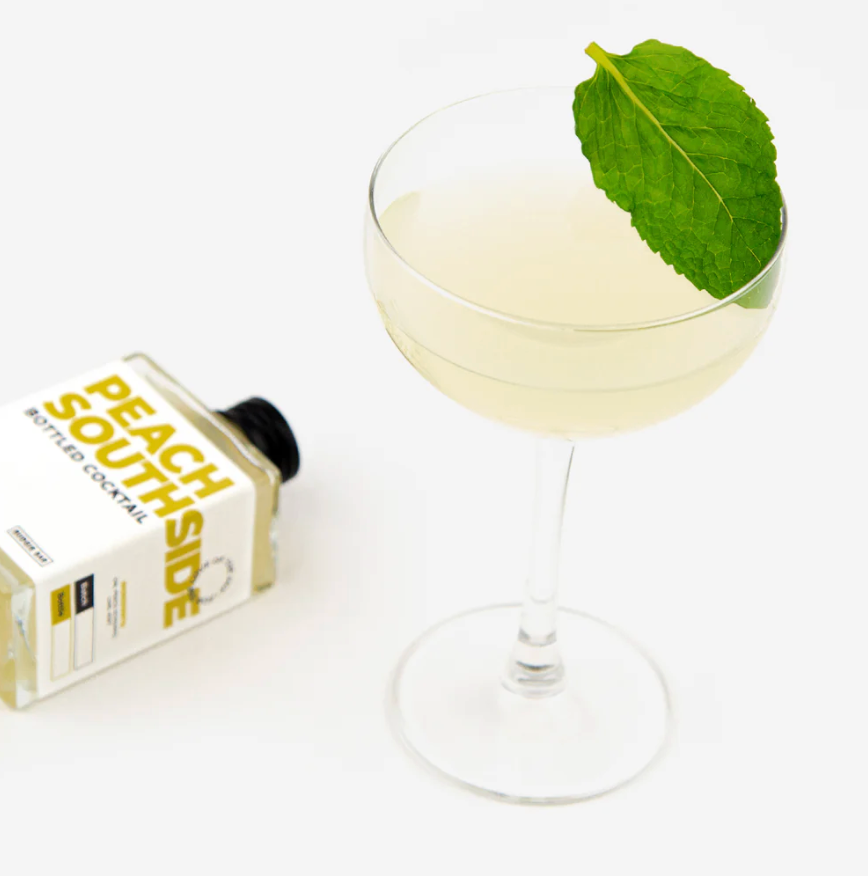Boxed Bouquets Cocktails - Peach Southside