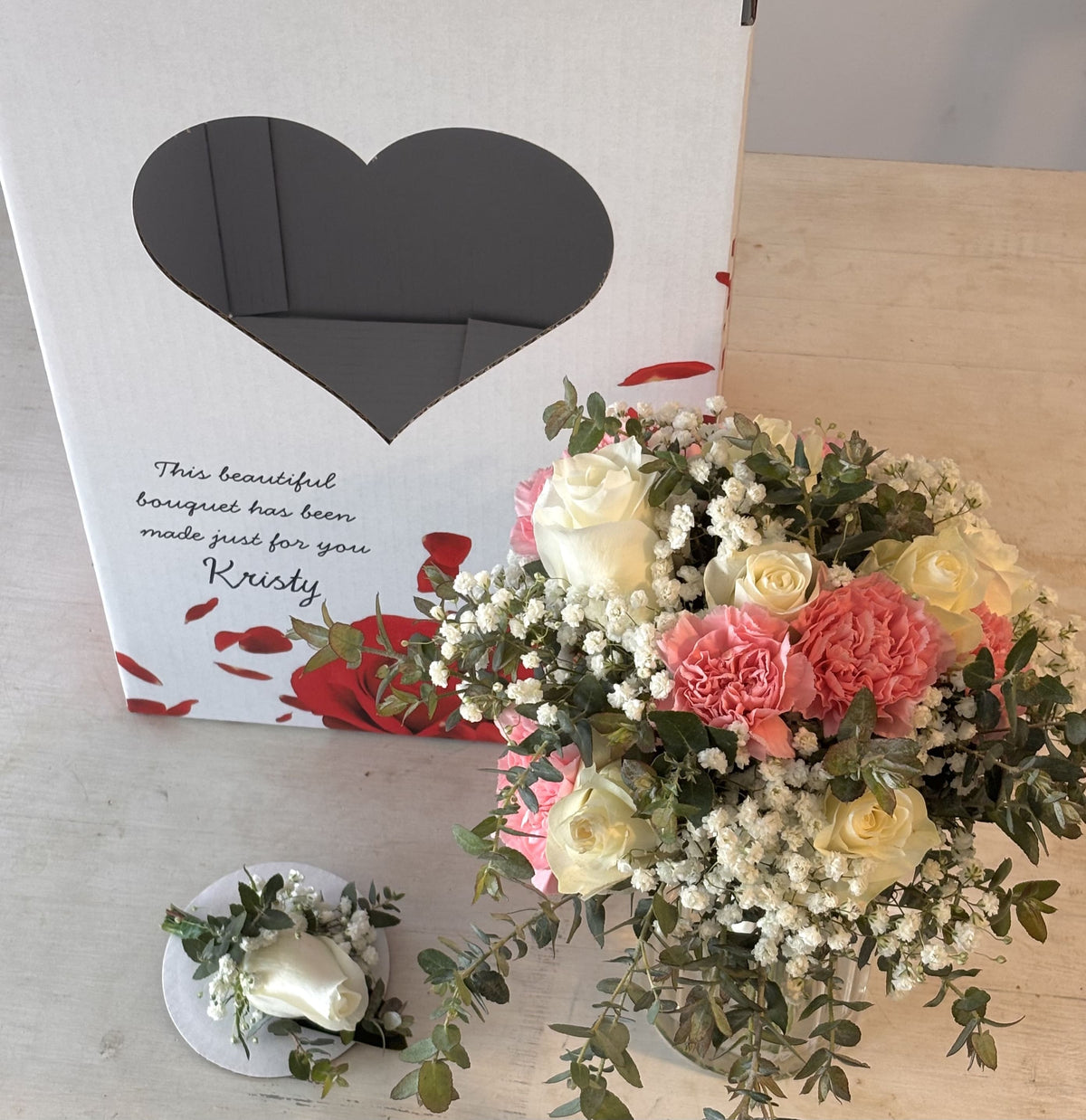 Bouquet & Buttonhole Boxed Package