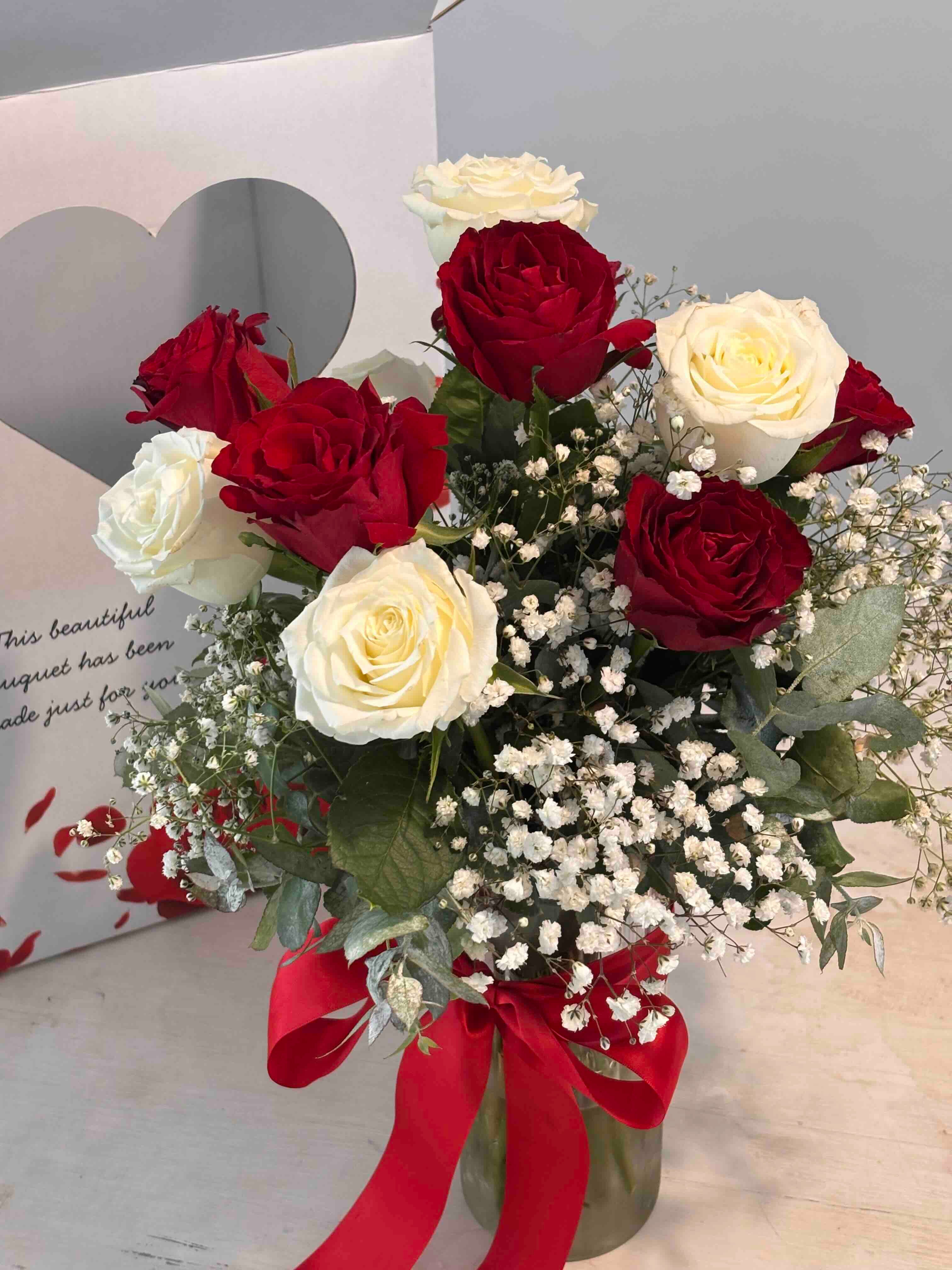Romantic Roses Delivered in Box